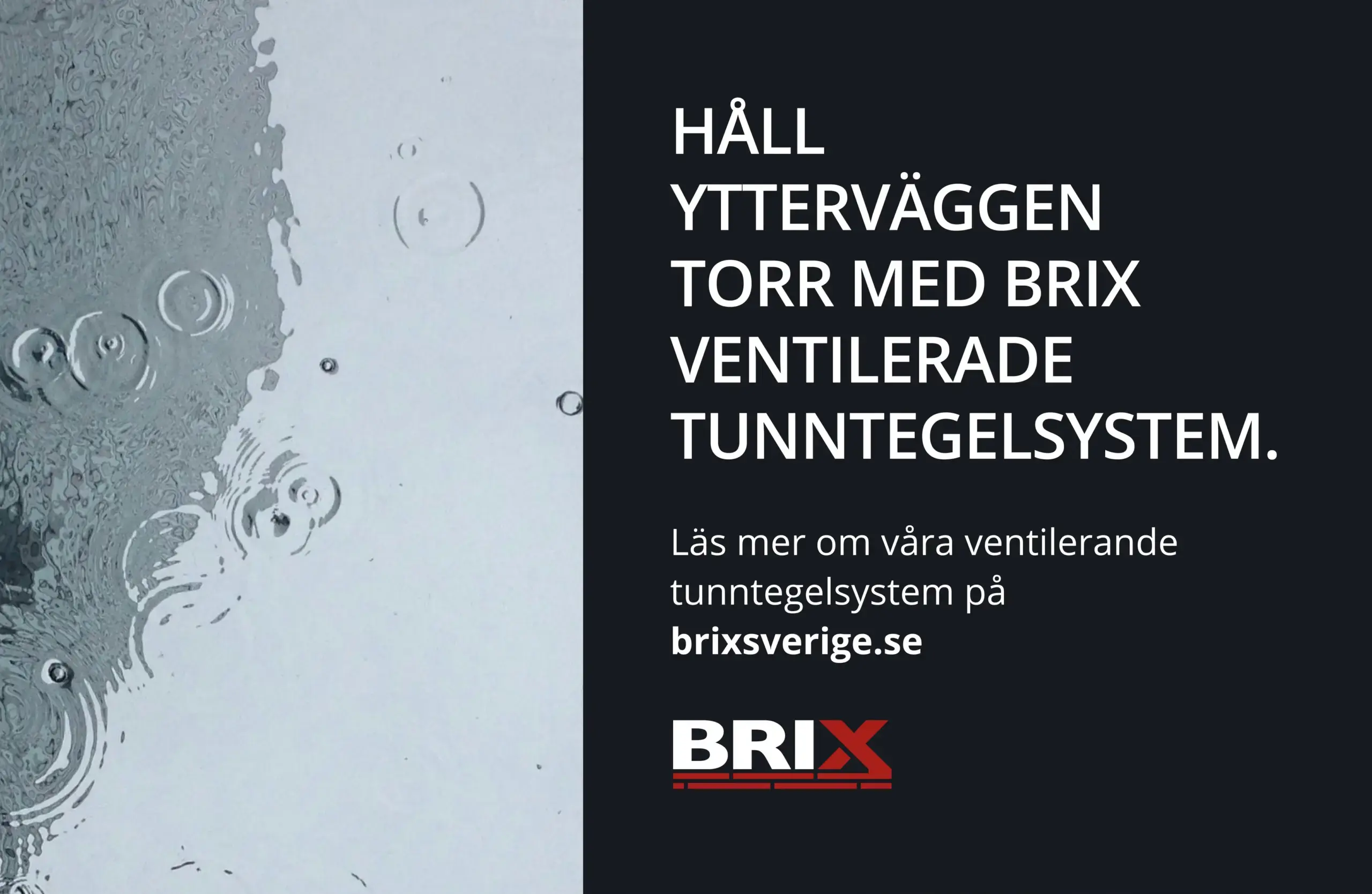 Så konstruerar du en tegelvägg som klarar det nordiska klimatet