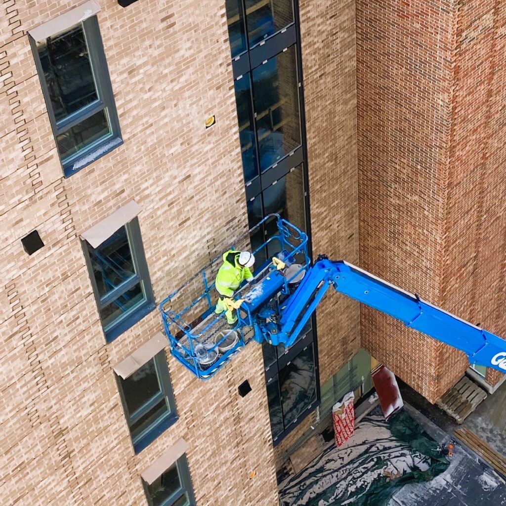 Bygga nytt med tegelpanel